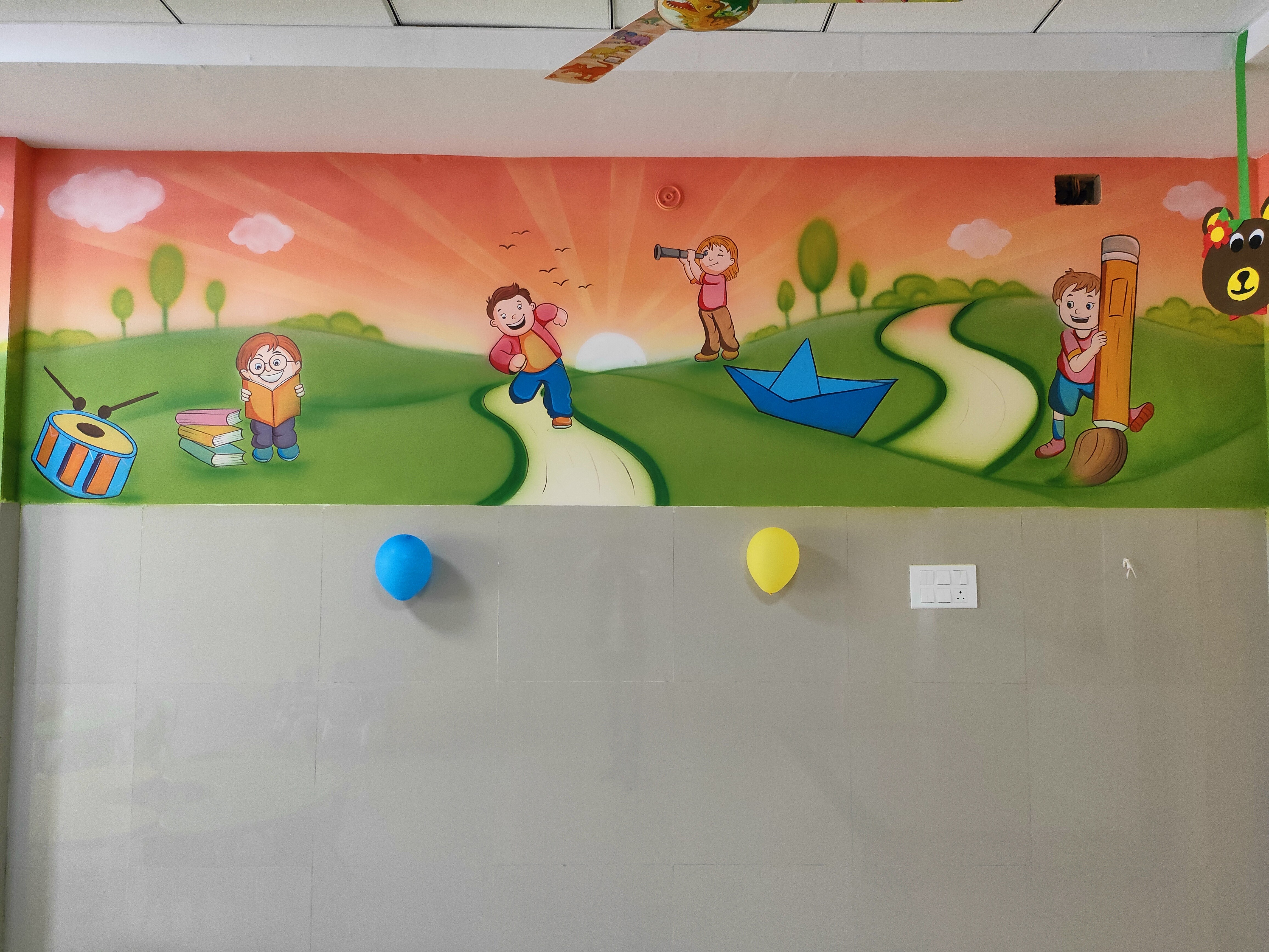 cartoon  painting