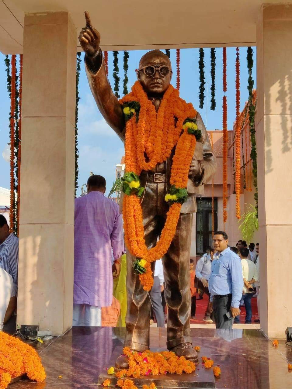 Dr bhimRao Ambedkar life statue